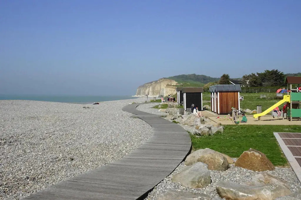 Holiday Home in Quiberville With Sea Views