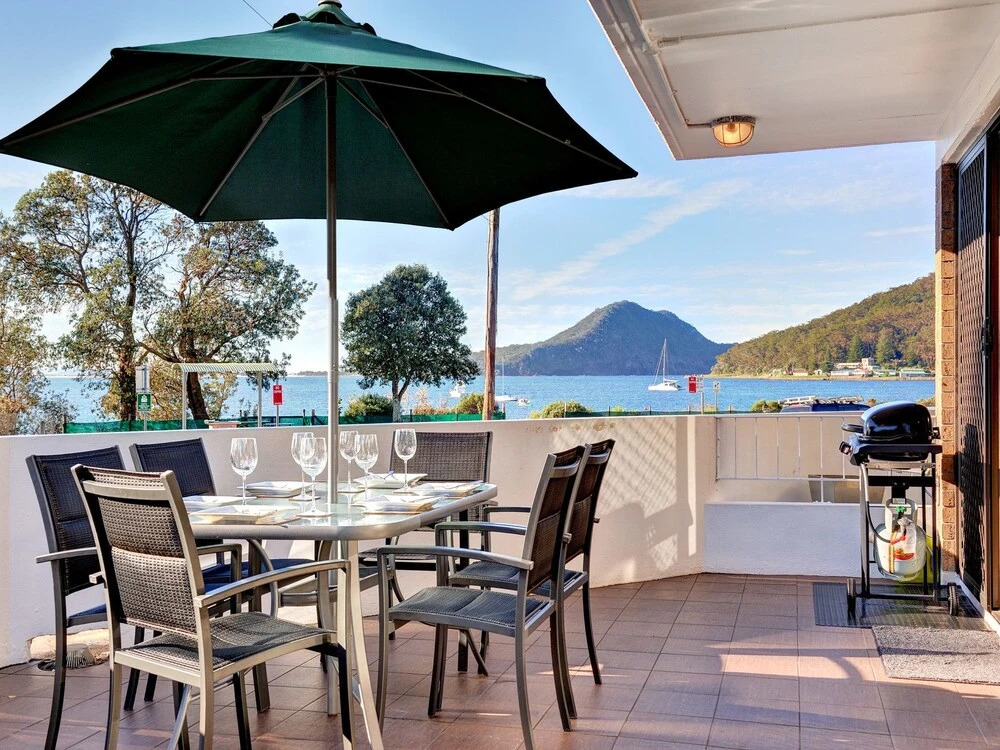 Water views at Fleetwood 2 - Shoal Bay