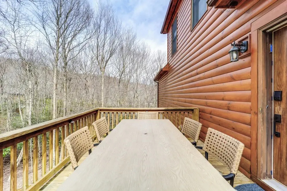 Deck + Scenic Views: Beech Mtn Group Getaway