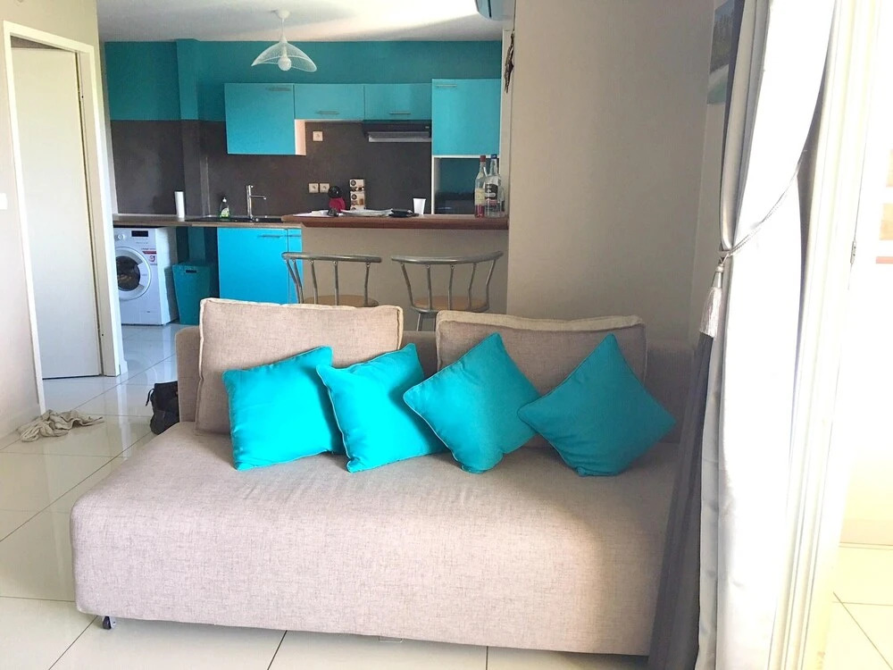 Apartment With one Bedroom in Le Gosier, With Wonderful sea View, Furn