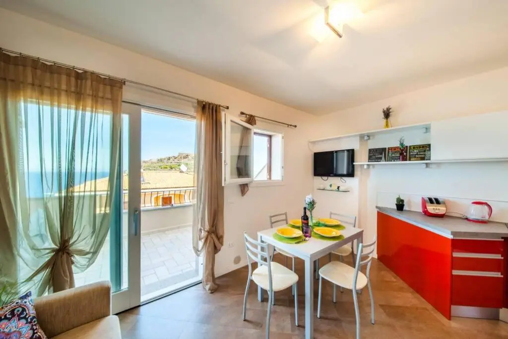 Attico vista mare a Castelsardo con terrazzo panoramico