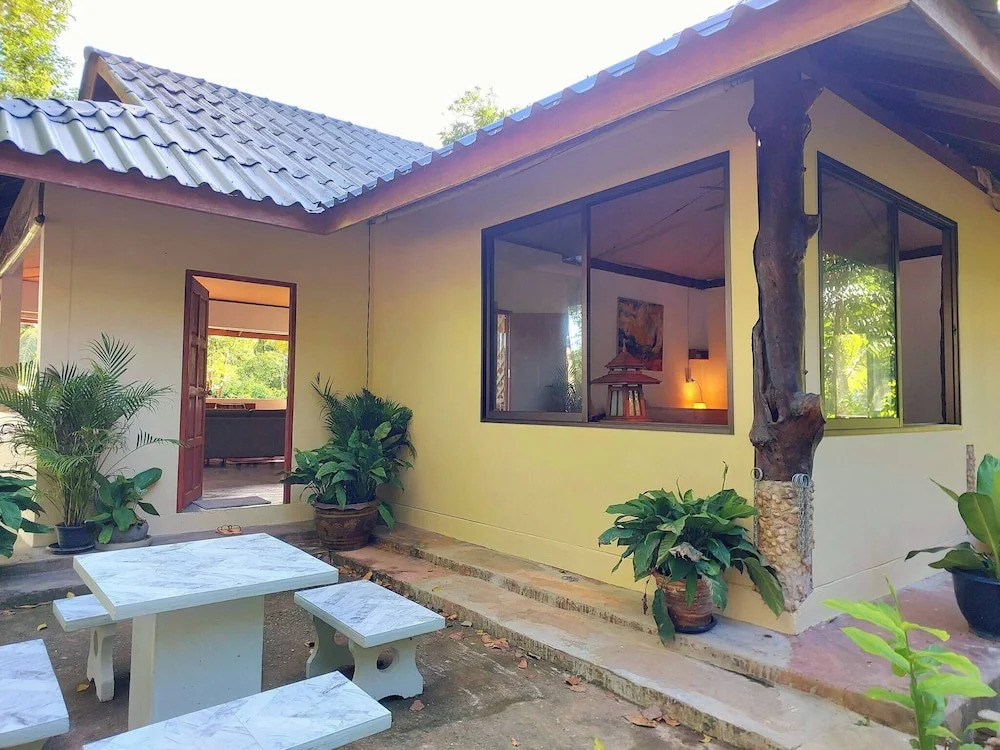 Serene Beach House on Ko Yao Noi With Private Garden