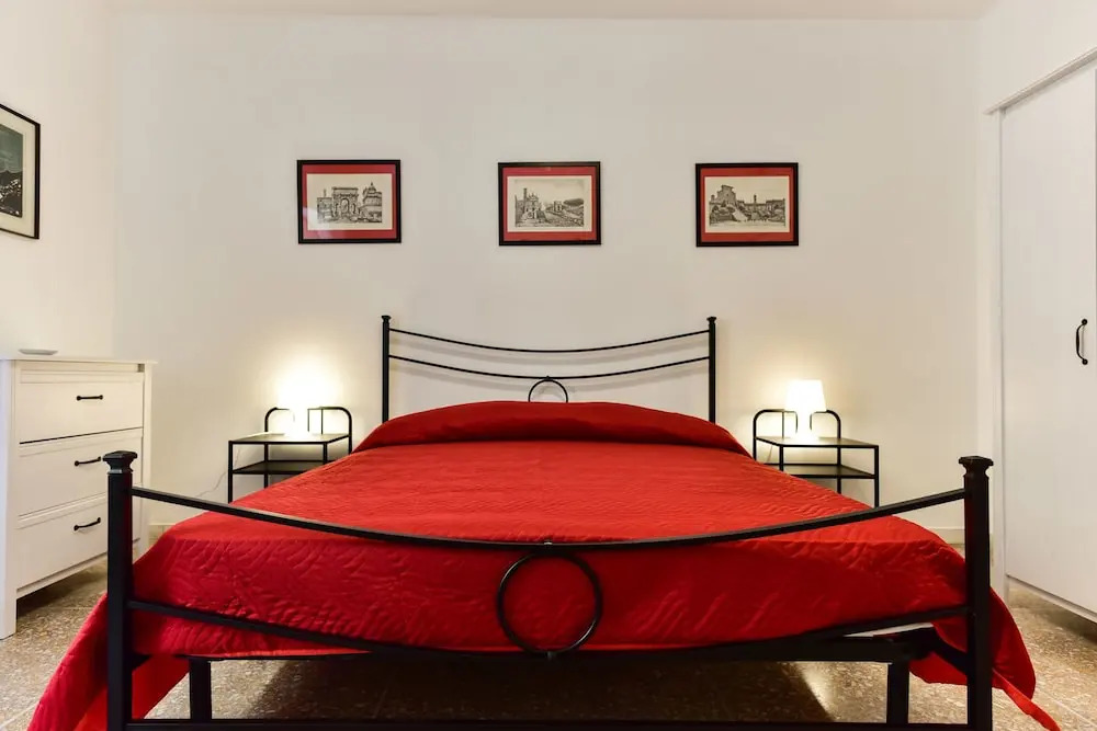 Red & White Vatican Apartment