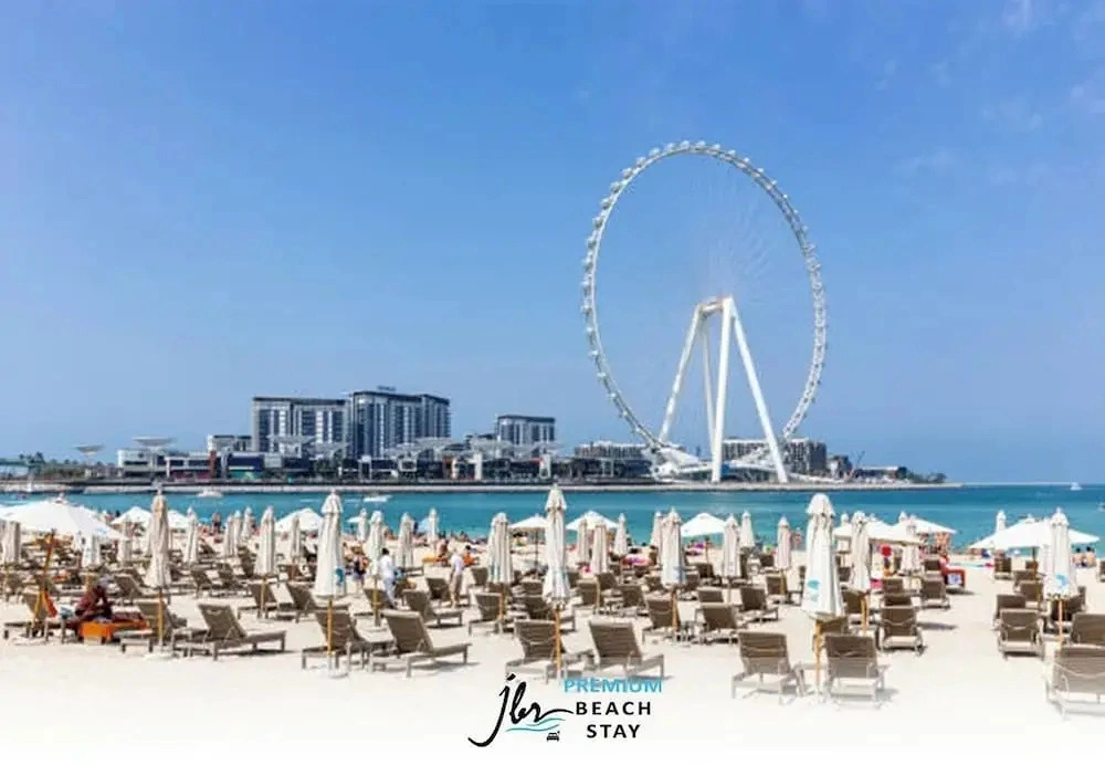 Premium JBR Beach Stay-Beach Access & Sea Views