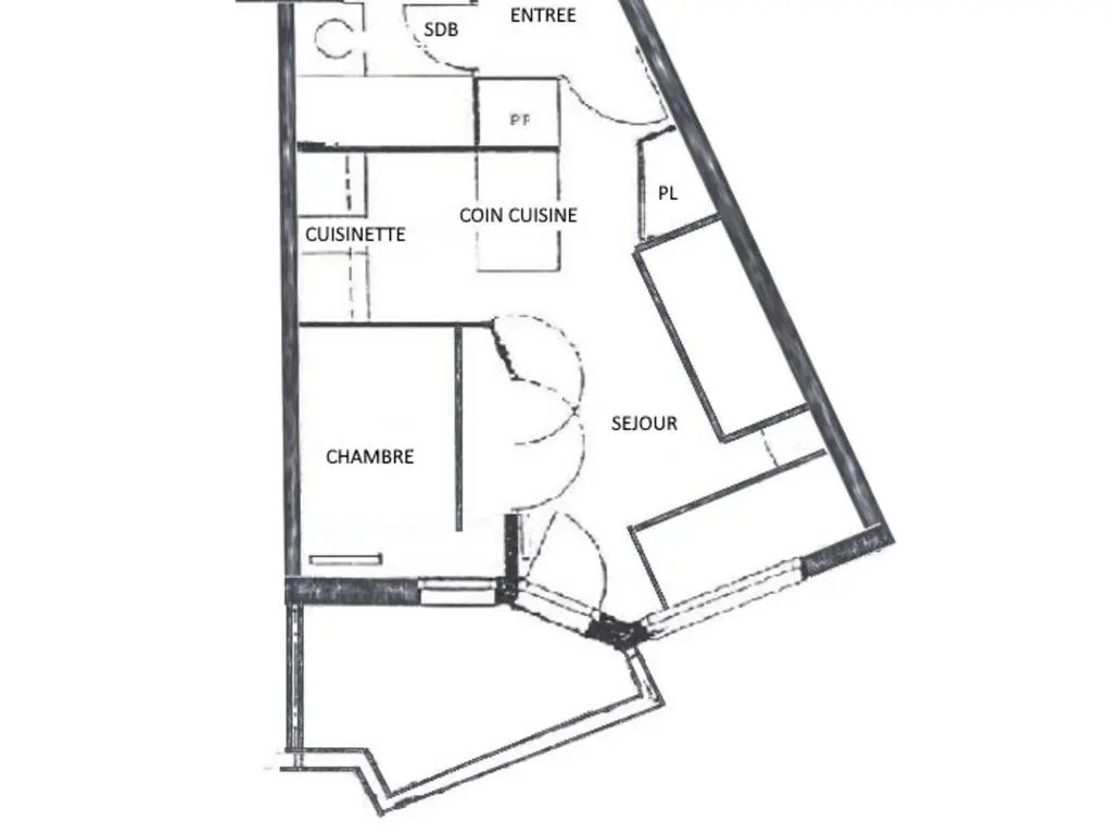 Appartement Les Menuires, 2 pièces, 4 personnes - FR-1-452-261