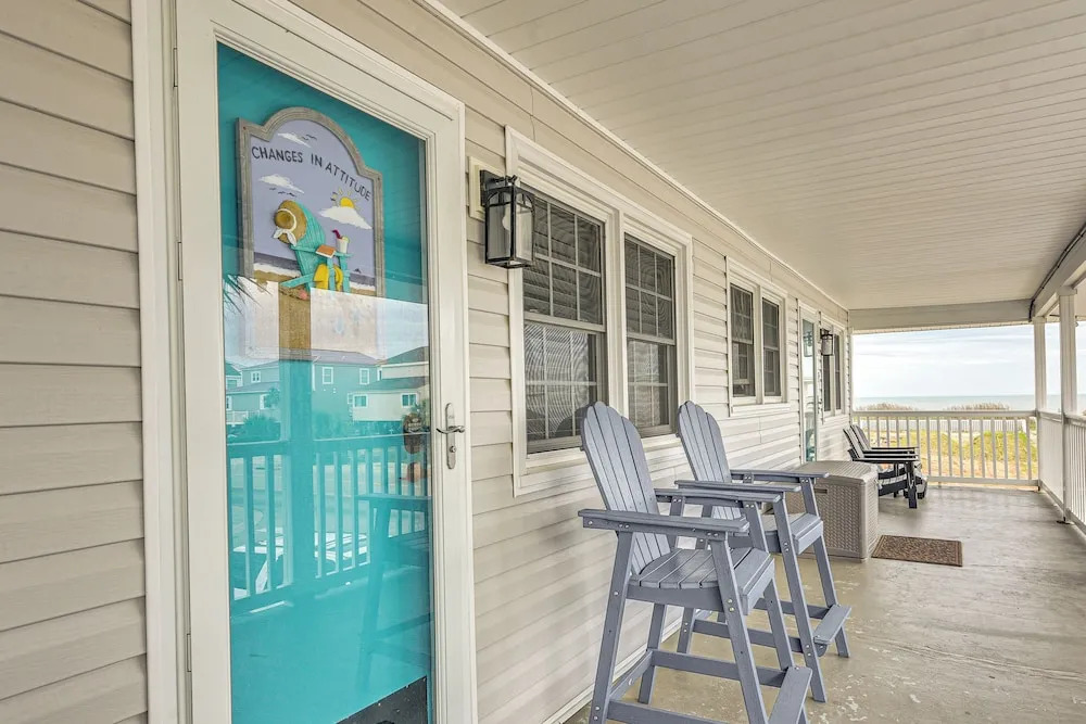 Steps to Ocean: North Myrtle Beach Condo w/ Porch!
