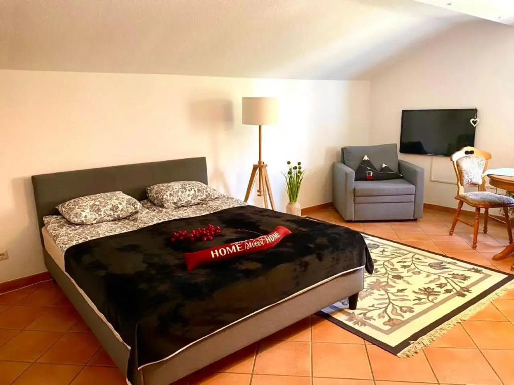 Apartment mit Bergblick in bayerischen Alpen