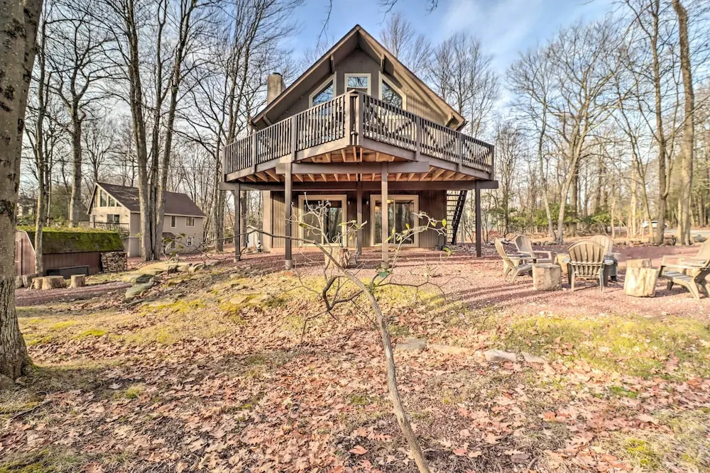 Lake Harmony Access: Home w/ Game Room + Fire Pit