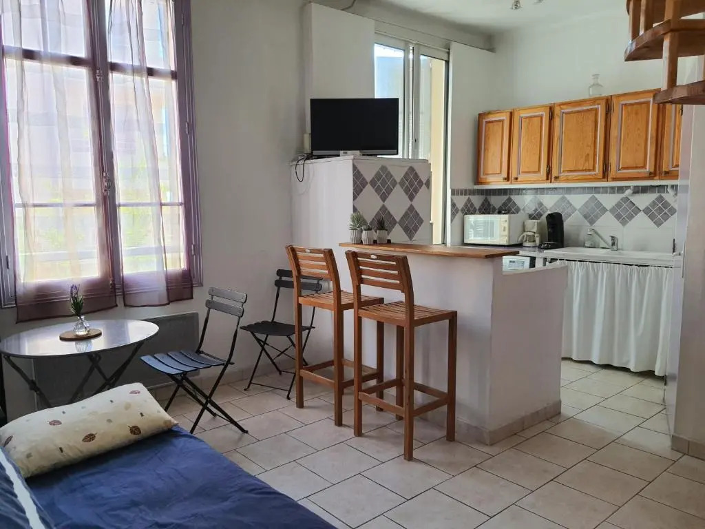 Beau duplex lumineux avec aperçu mer
