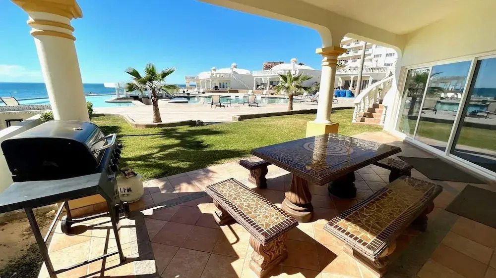 Stunning 4 Bedroom Beach Villa on Sandy Beach at Las Palmas Beachfront Resort V6 4 Villa by RedAwning