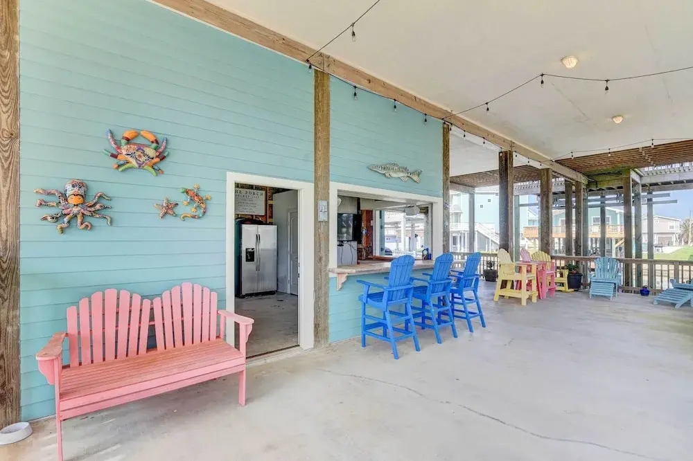 Stilted Galveston Vacation Home w/ Canal Views