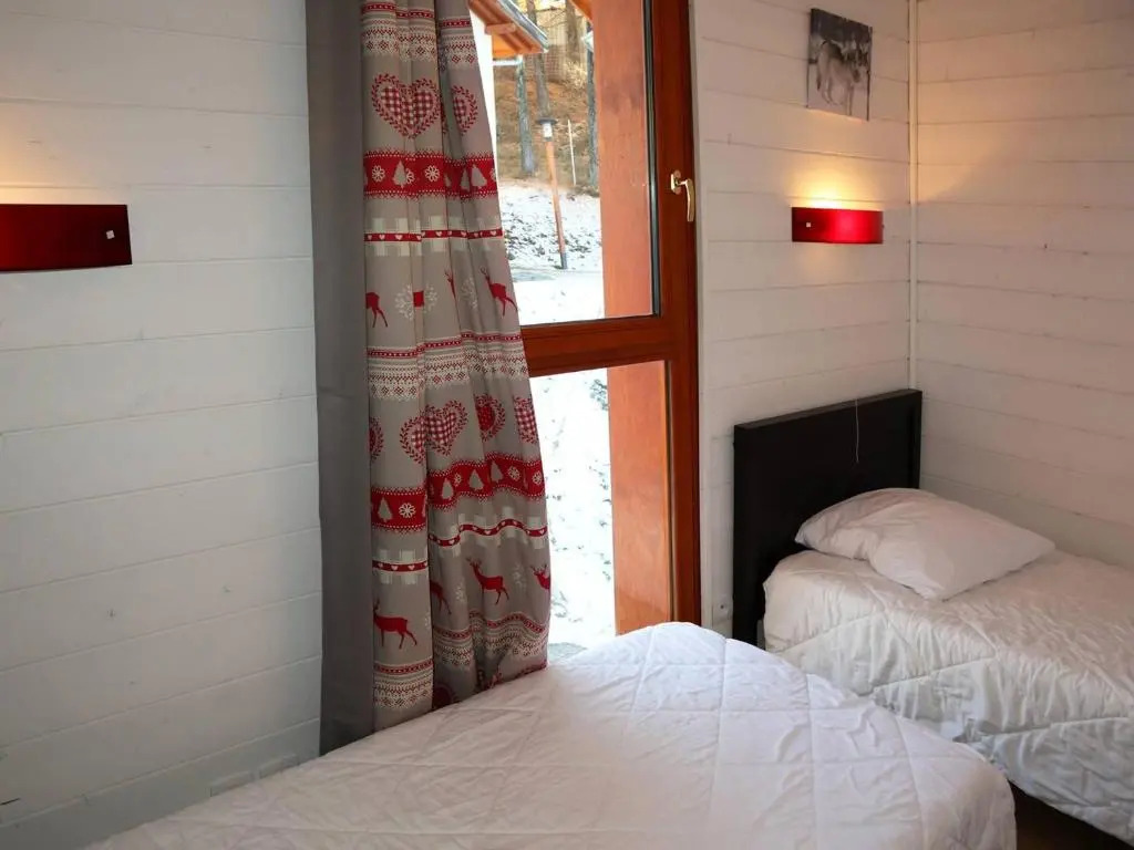Superbe chalet mitoyen avec piscine, sauna, hammam, près des pistes, Les Orres 1800 - FR-1-322-63