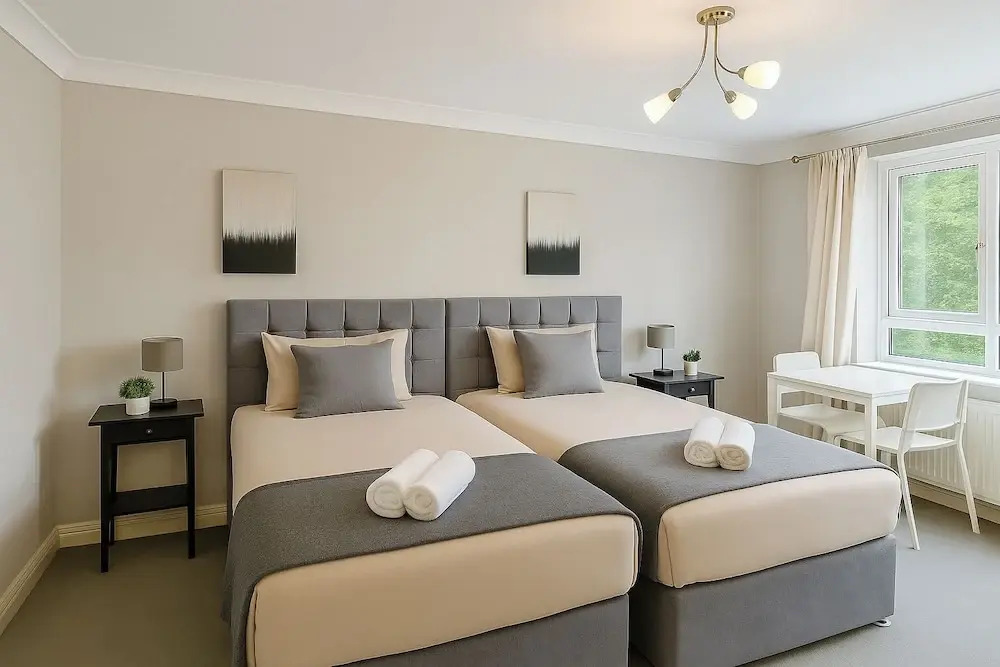 2 Bed Apartment - Sleeps 4 - Parking - Wifi