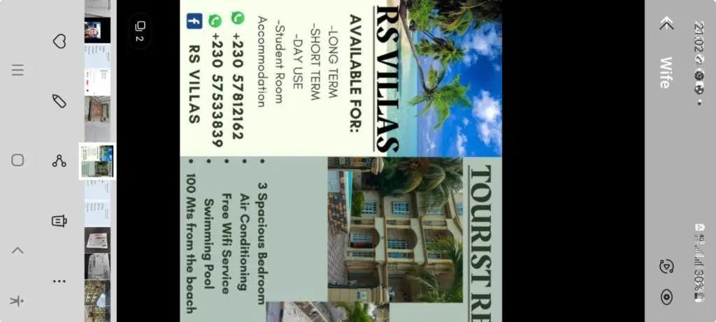 RS VILLA student share apartments with private room,free wifi ,100mts to the beach