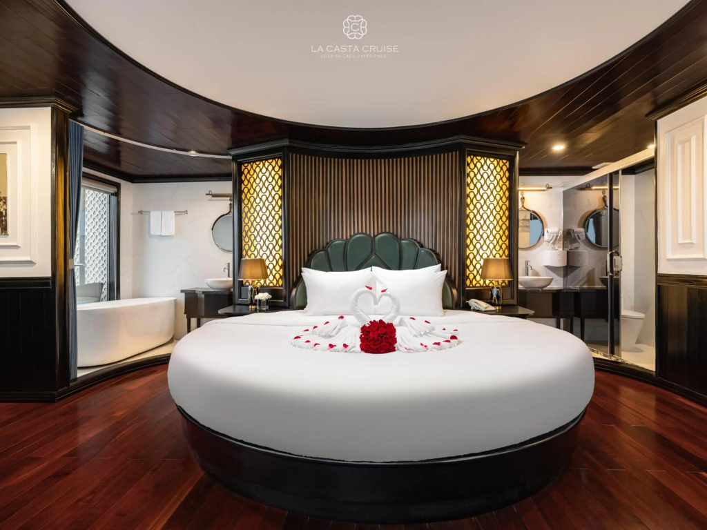 La Casta Regal Premium Lan Ha Bay Cruise, Private Luxury Balcony and Bathtub Suites Experience