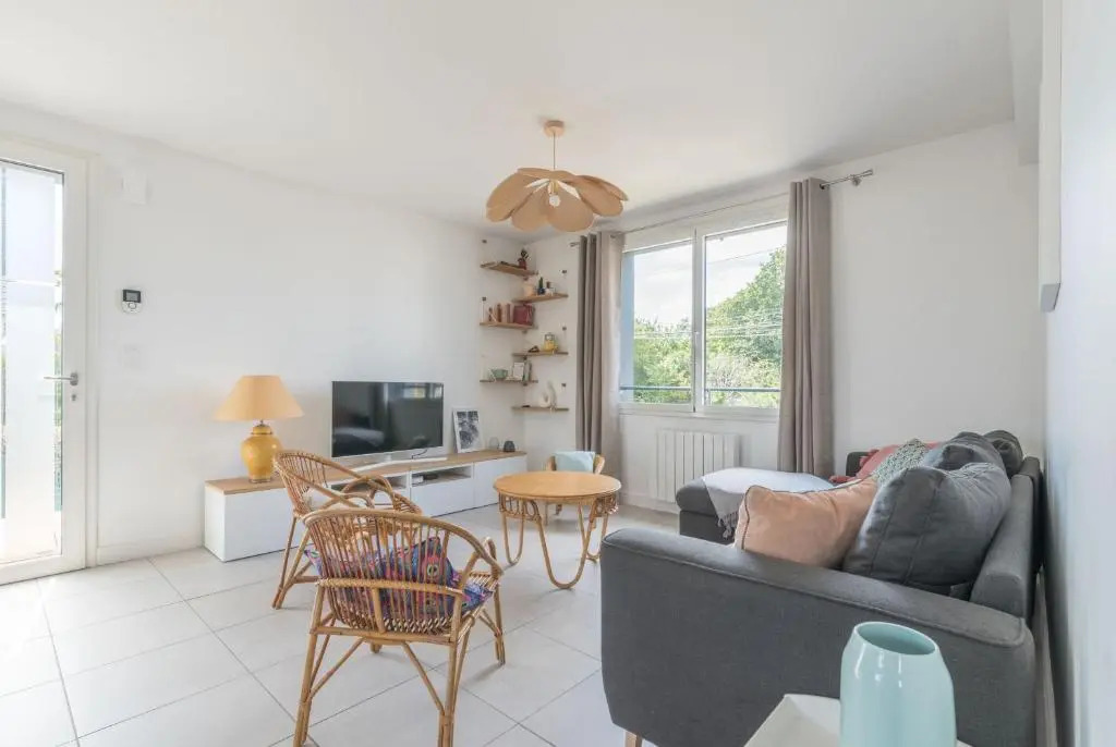 Maison de famille avec jardin à 10min de la plage