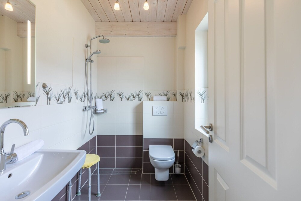 Skandinavisches Reihenhaus in Dagbuell mit Sauna