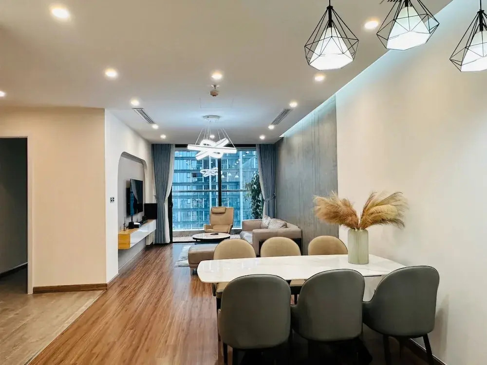 Apartment with residence