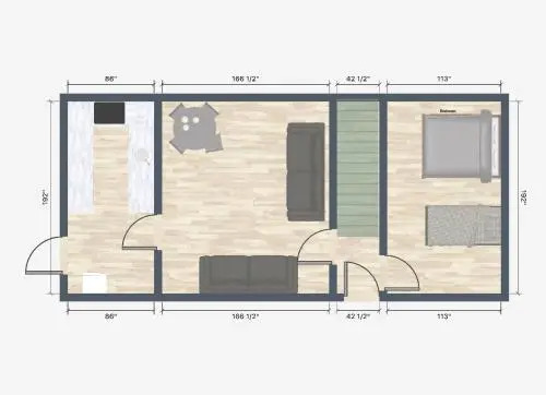 Corner House, Sleeps 8 in 4 Bedrooms, near train station, Great Value