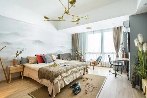 Hefei Binhu New District·Wanda City Subway Station· Locals Apartment 00144580