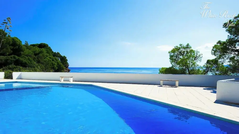 White Rock Villa With Breathtaking Views and Pool