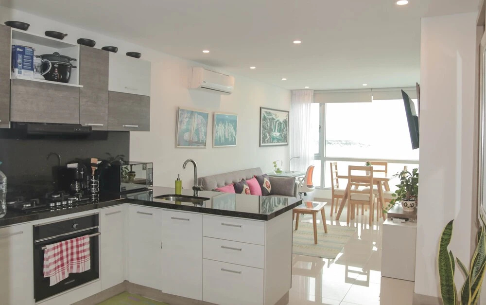 Apartment in Cartagena Waterfront 1ps17 With Air Conditioning and Wifi Home