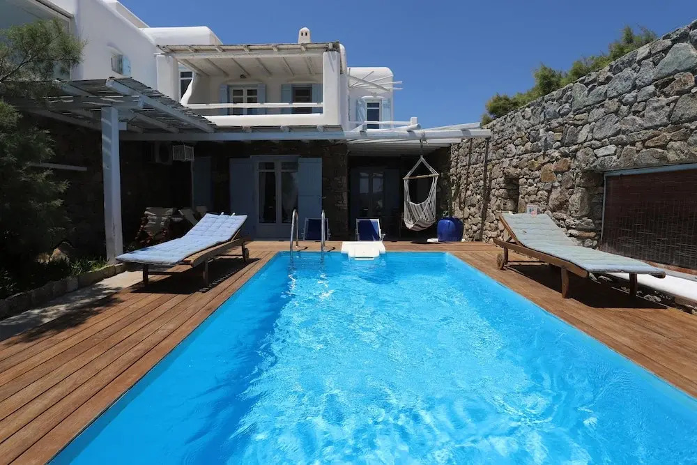 Villa Princess 1 4Bed with Pool Panormos Beach