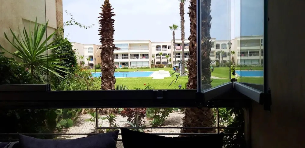 Apartment with One Bedroom in El Jadida, with Pool Access, Enclosed Garden And Wifi - 10 M From the Beach