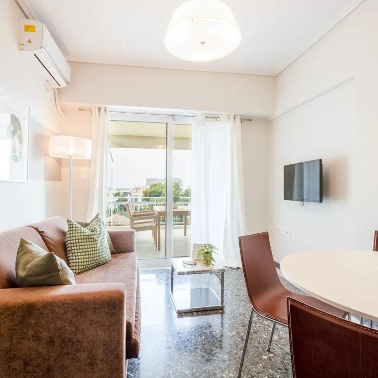 Beachfront 2-bedroom Stay in Voula