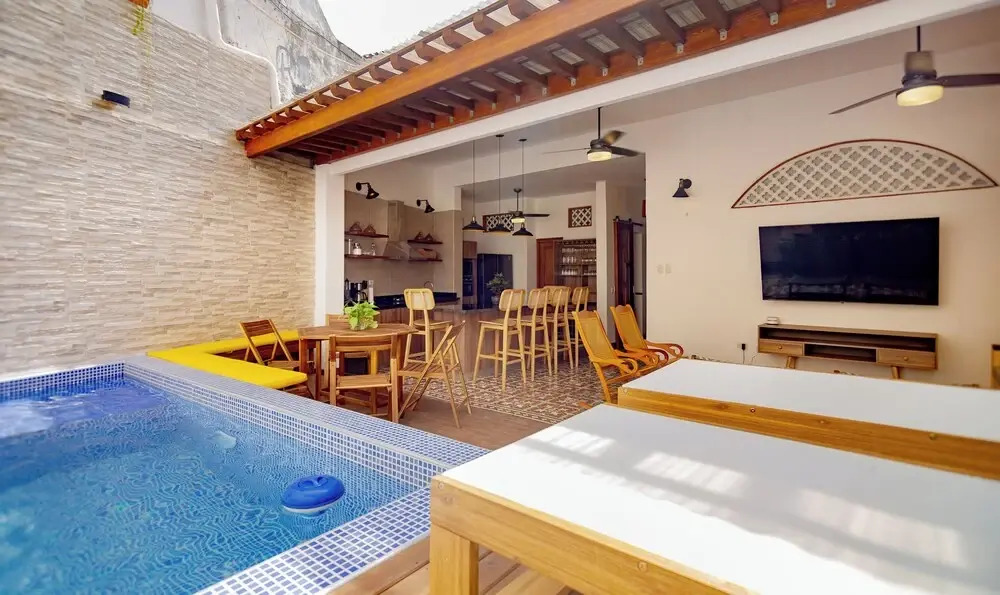Casa Antigua 3Cm 1 En Getsemani Y Piscin