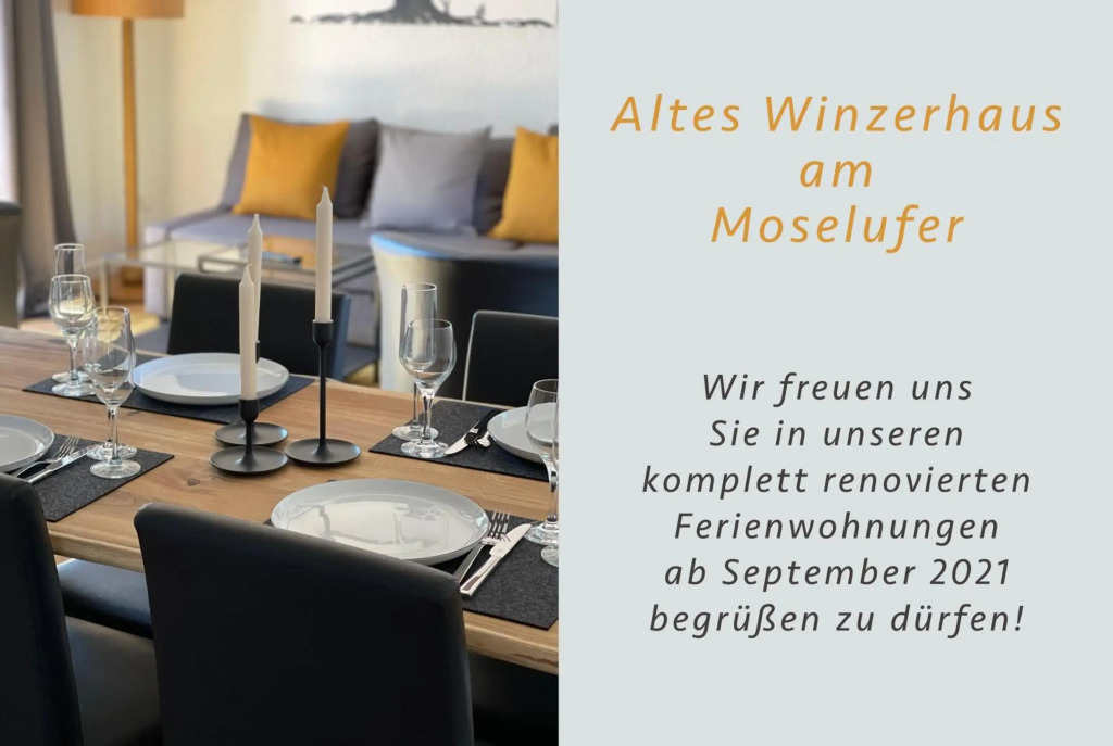 Altes Winzerhaus am Moselufer - Sonnenlay