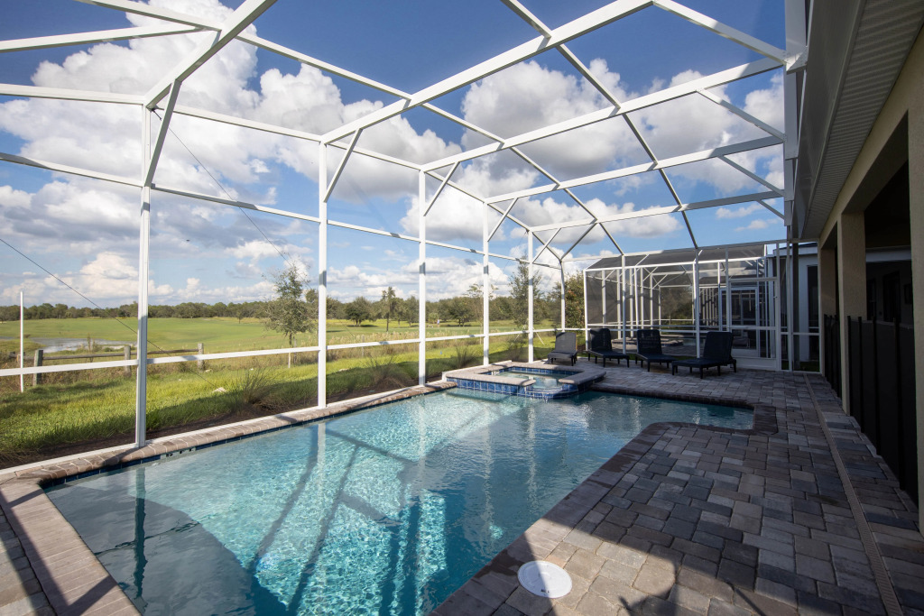 Spacious 8 Bedroom Vacation Home with Private Pool & Game Room