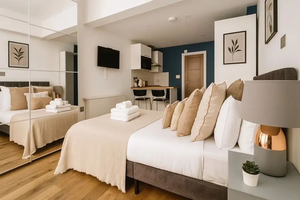 Modern Studio Flat in Hammersmith
