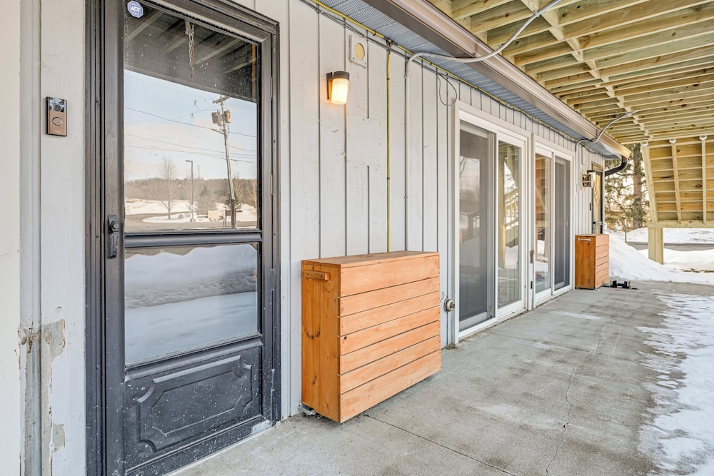 Ski-in/ski-out Studio at Greek Peak, Pets Welcome!