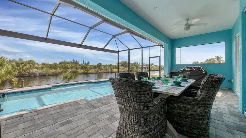 South Gulf Cove 3 Bedroom Canal Pool Home 3 Home