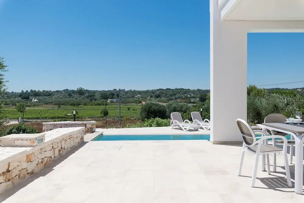 Villa, Trulli e Piscina nel Cuore della Valle d'Itria