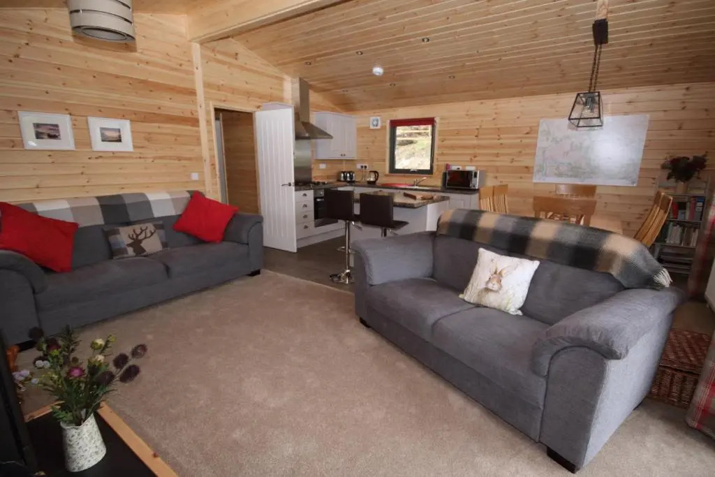 Balquhidder Braes Holiday Park Lodges, mostly with Hot Tubs and pet friendly, EV facilities