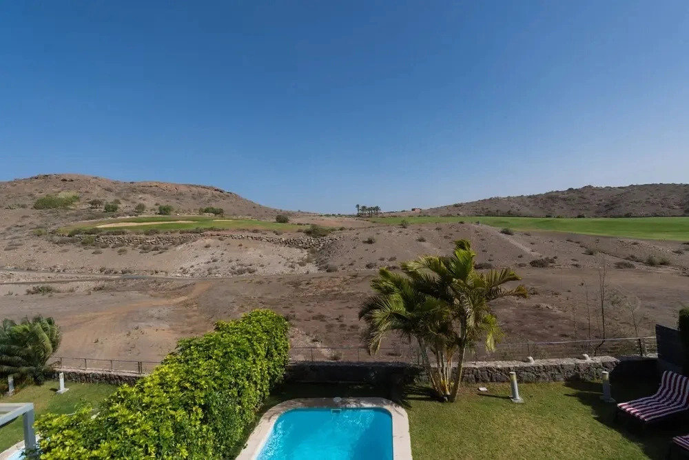 Villa in Maspalomas with Heated Pool & Golf Views