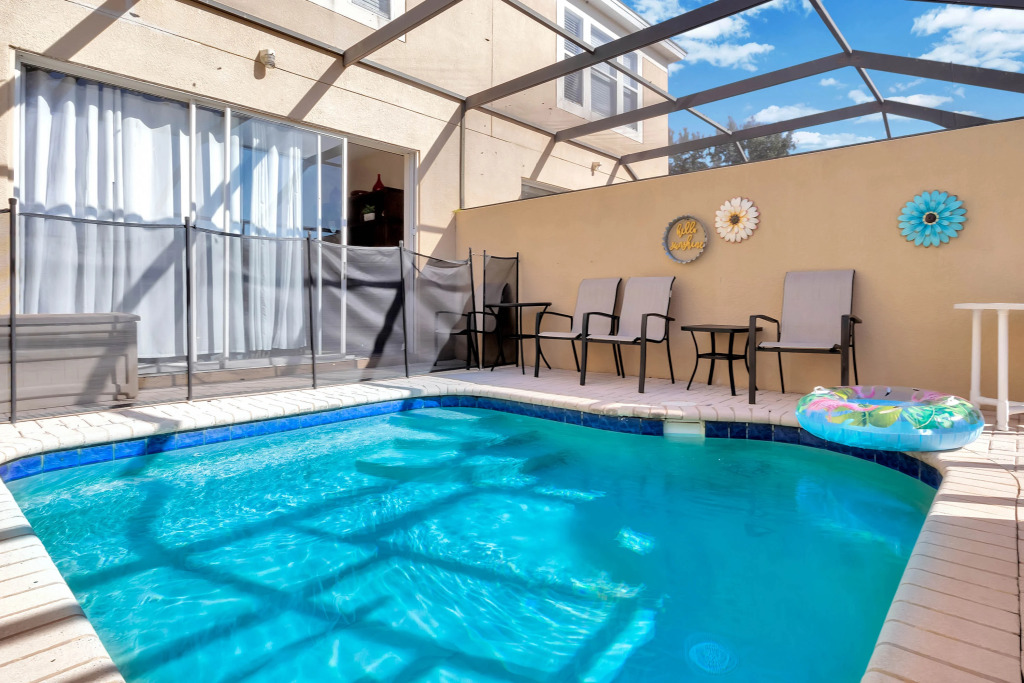 WH7642SKC - 3 beds pool home - Gated resort