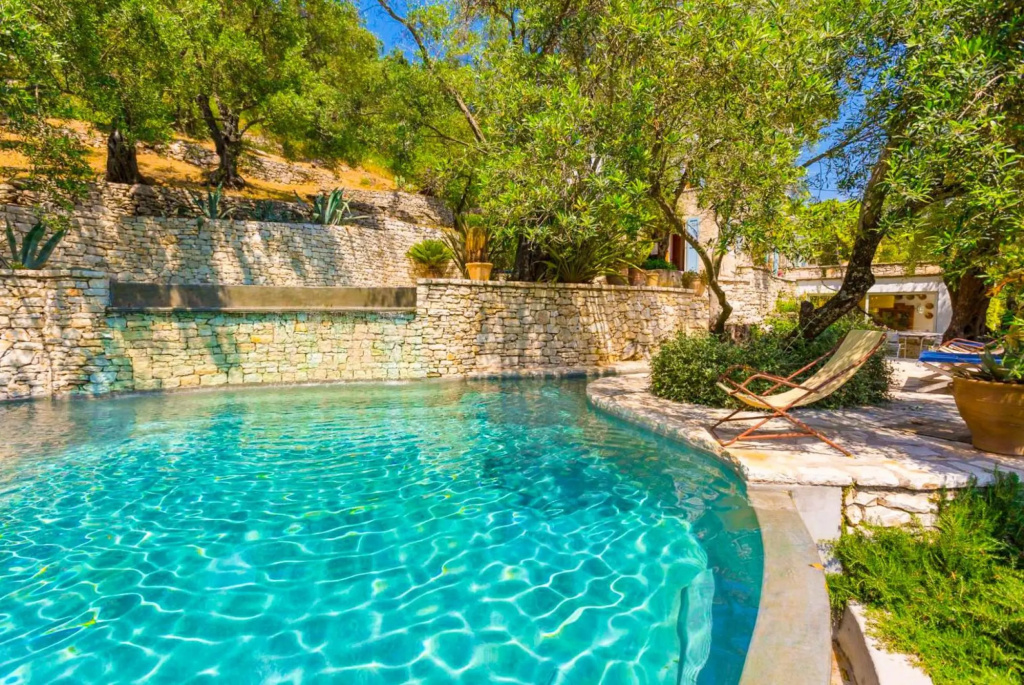 The Olive Press - Agni Bay Large Private Pool Walk to Beach Sea Views A C Wifi Car Not Require - 231