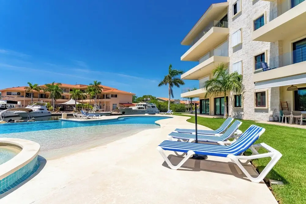 Ground Floor Marina View Infinity Pool Private Terrace Puerto Aventuras