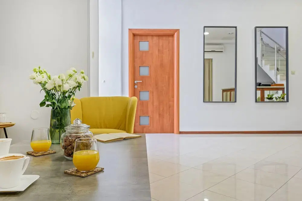 Yellow house with private parking by Adex travel