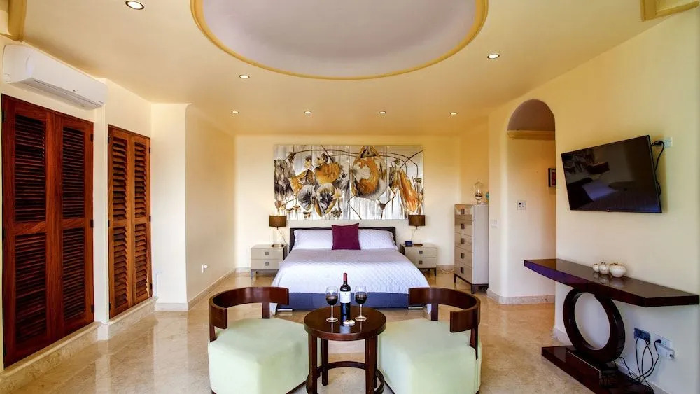 Luxury Suite With Waterfall, Ocean and Swimming Pool View