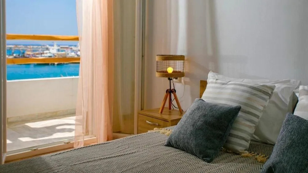 In the marina apartment