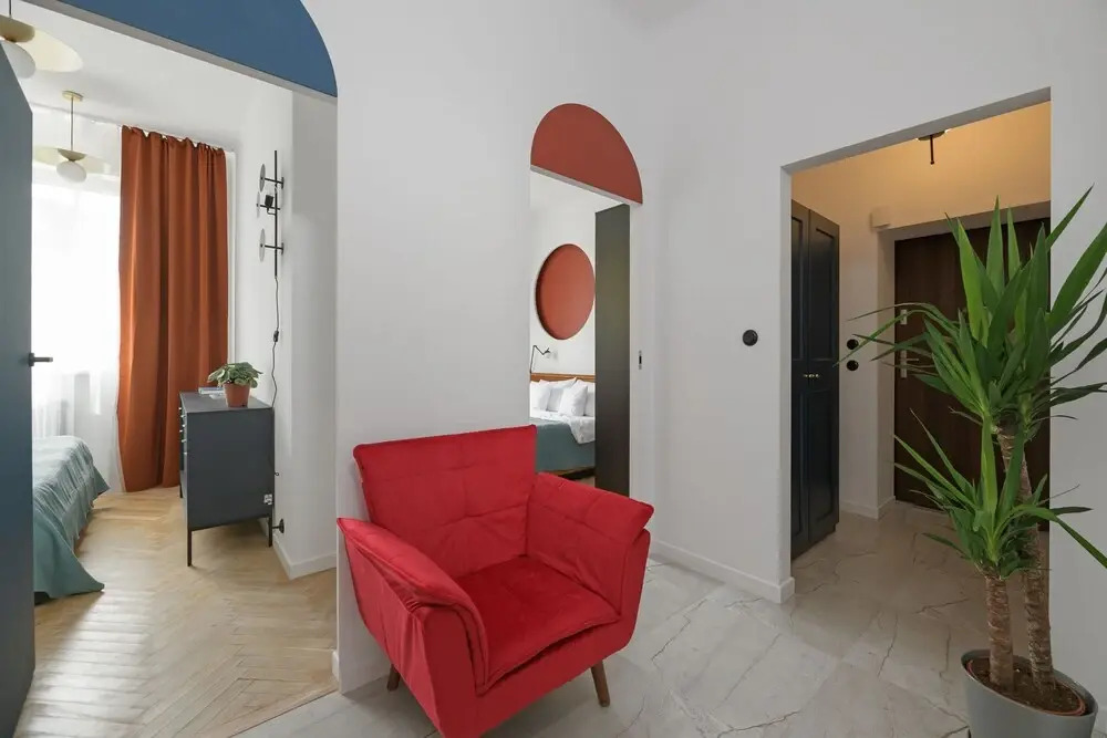 oompH Warsaw Central Vintage Apartment
