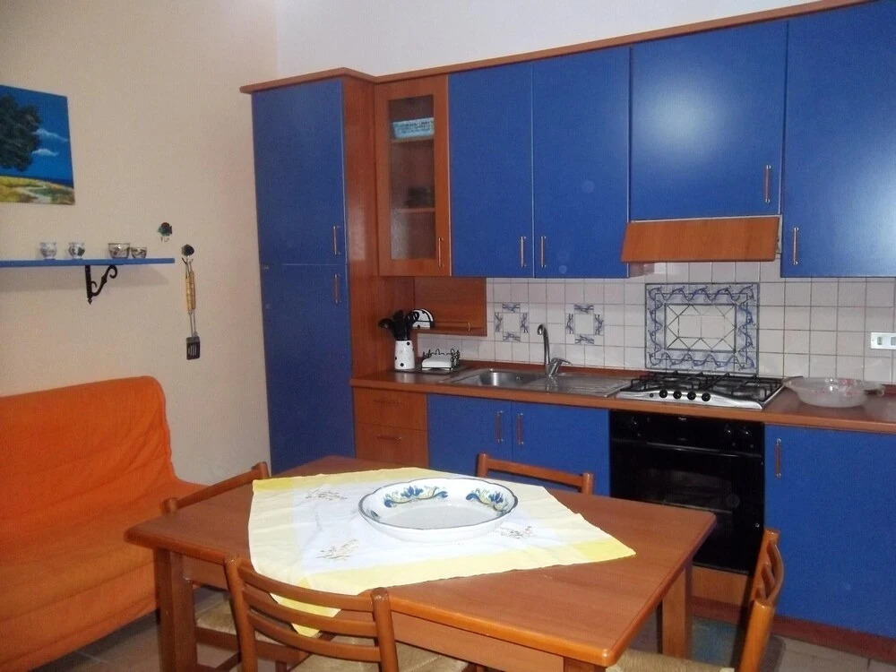 2 bedrooms appartement at Seccagrande 900 m away from the beach with sea view furnished terrace and wifi