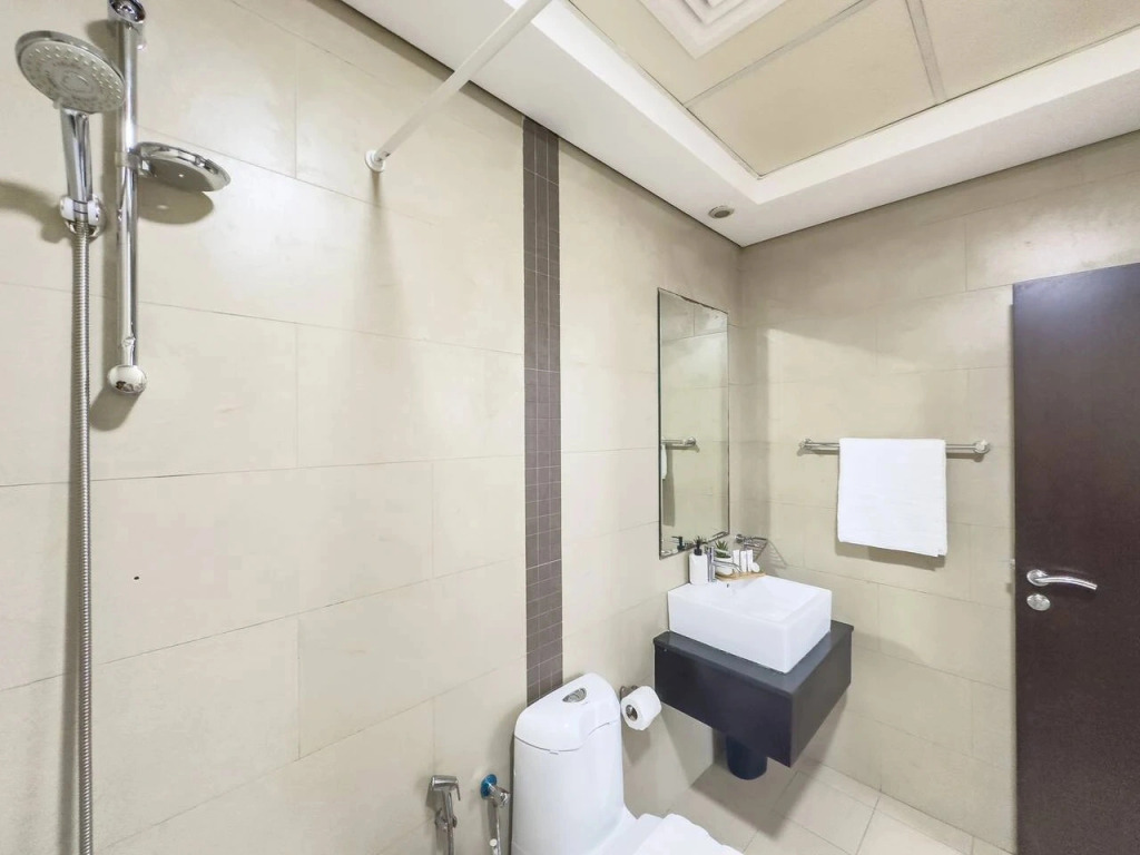 Апартаменты Marina 1BR Rooftop Pool Steps to JBR Beach