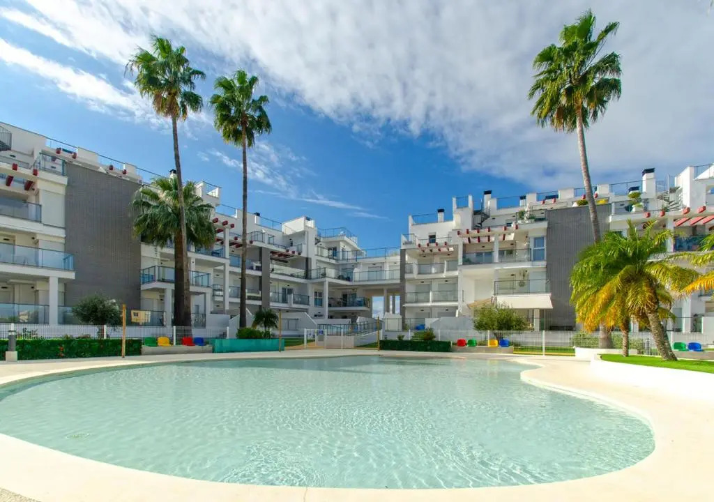 Apartamento Victoria Playa III con una gran terraza