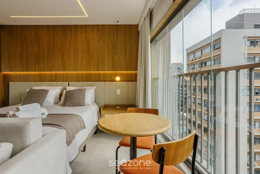 Studio in Condominium With Pool in Paraiso Zah0811