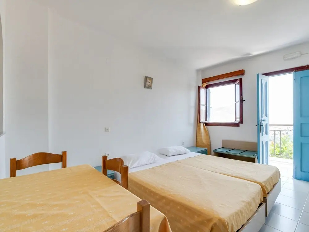 Bright Holiday Home in Symi Island With Balcony